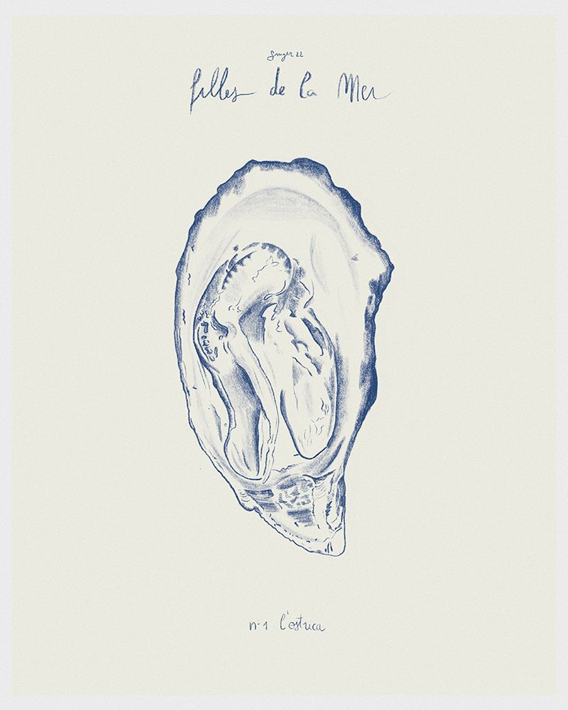 Oyster Shell Maidens art print by Giulia Mora for $57.95 CAD