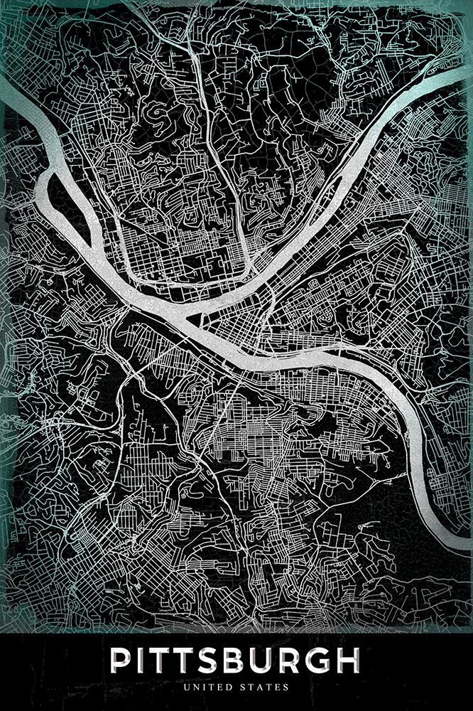 PITTSBURGH art print by Studiosix for $57.95 CAD