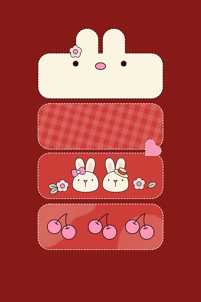 Bunny bunny love art print by Xuan Thai for $57.95 CAD