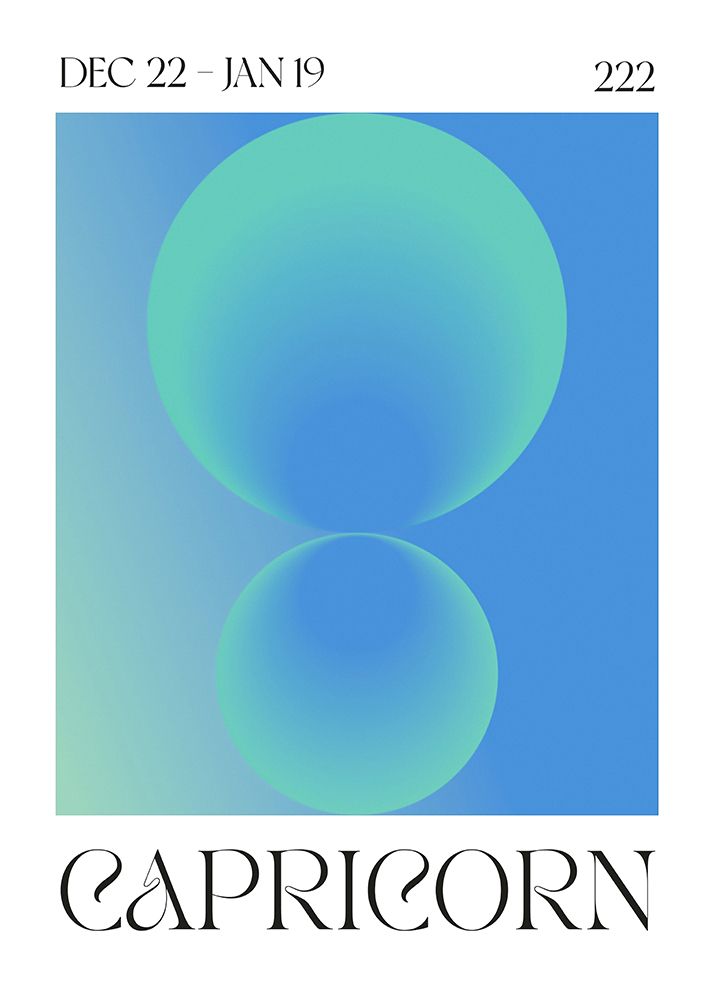 Capricorn art print by Valeria Castillo for $57.95 CAD
