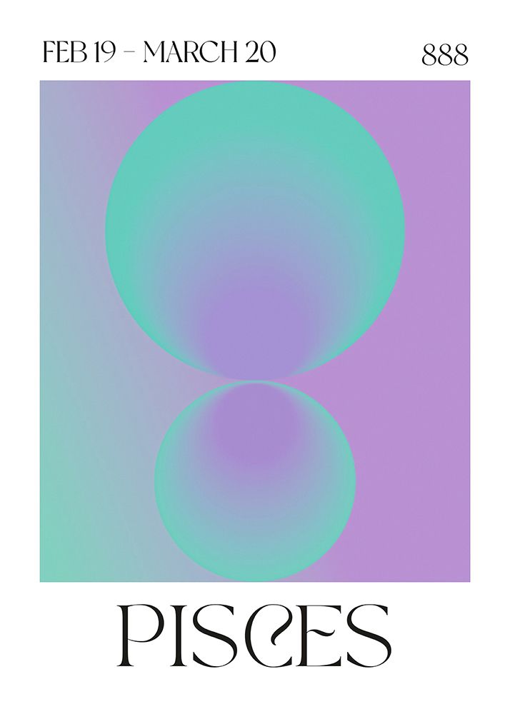 Pisces art print by Valeria Castillo for $57.95 CAD