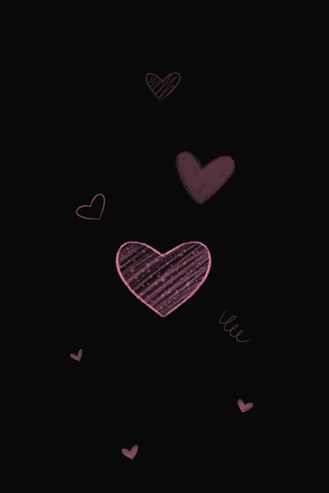 Black pink love free art print by Xuan Thai for $57.95 CAD