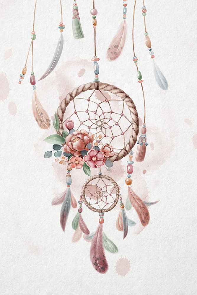 Pink Dreamcatcher art print by Xuan Thai for $57.95 CAD