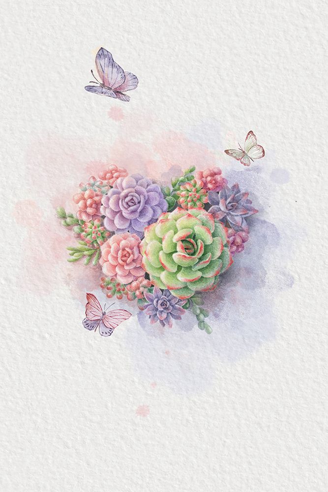 Vintage Succulent (1) art print by Xuan Thai for $57.95 CAD