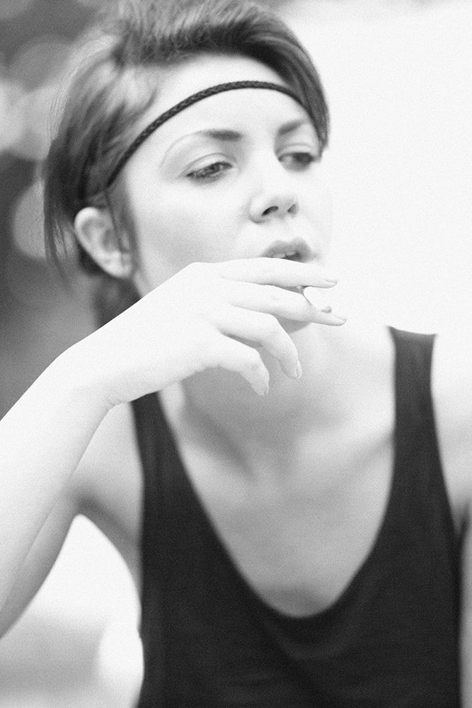 Marlboro Girl art print by Tomas Harstedt for $57.95 CAD
