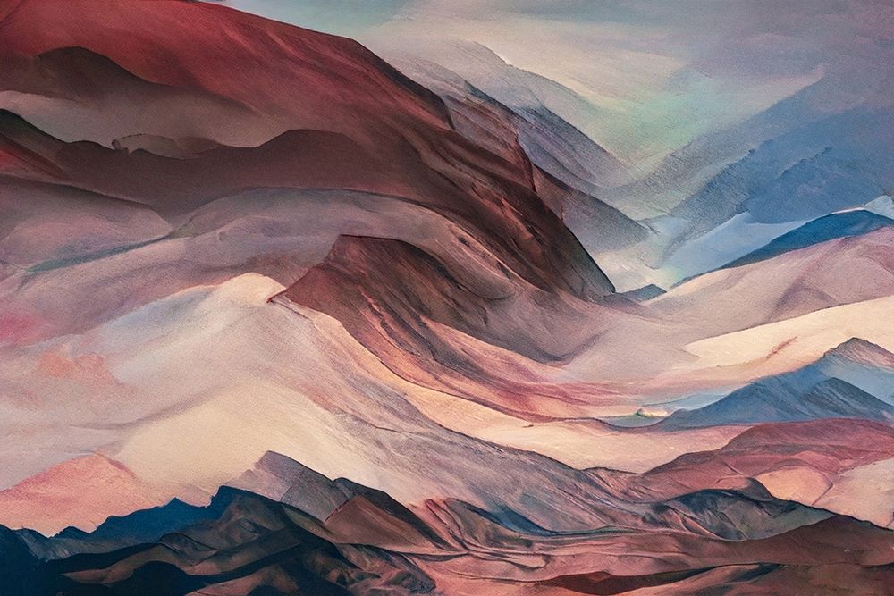 The Mountains And The Fog art print by Robin Wechsler for $57.95 CAD