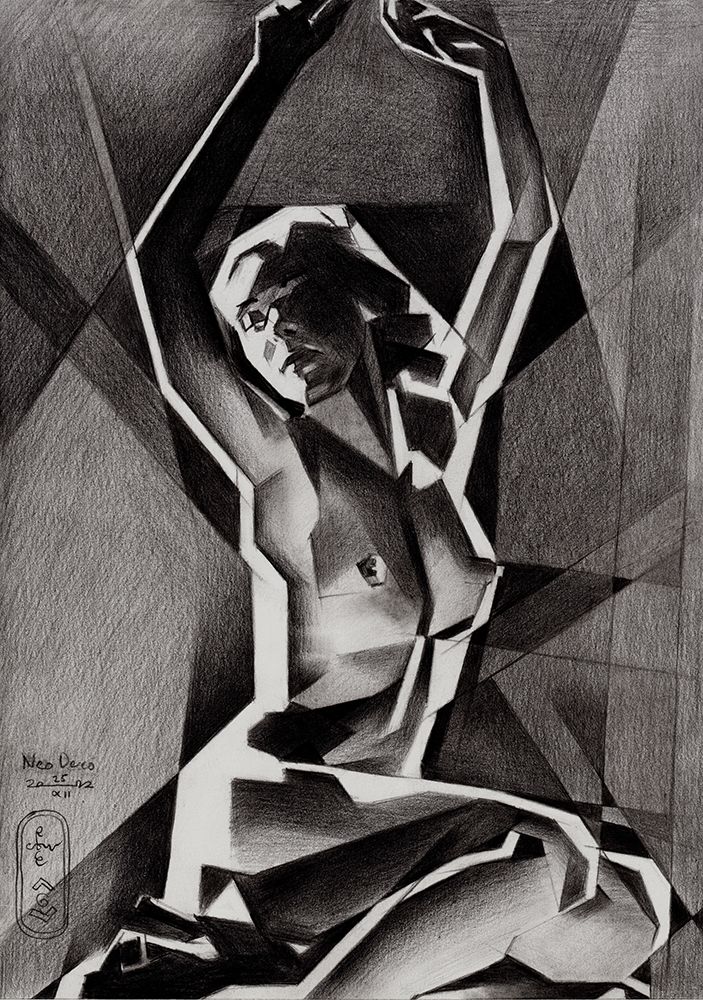 Neo Deco - 25-12-22 art print by Corne Akkers for $57.95 CAD
