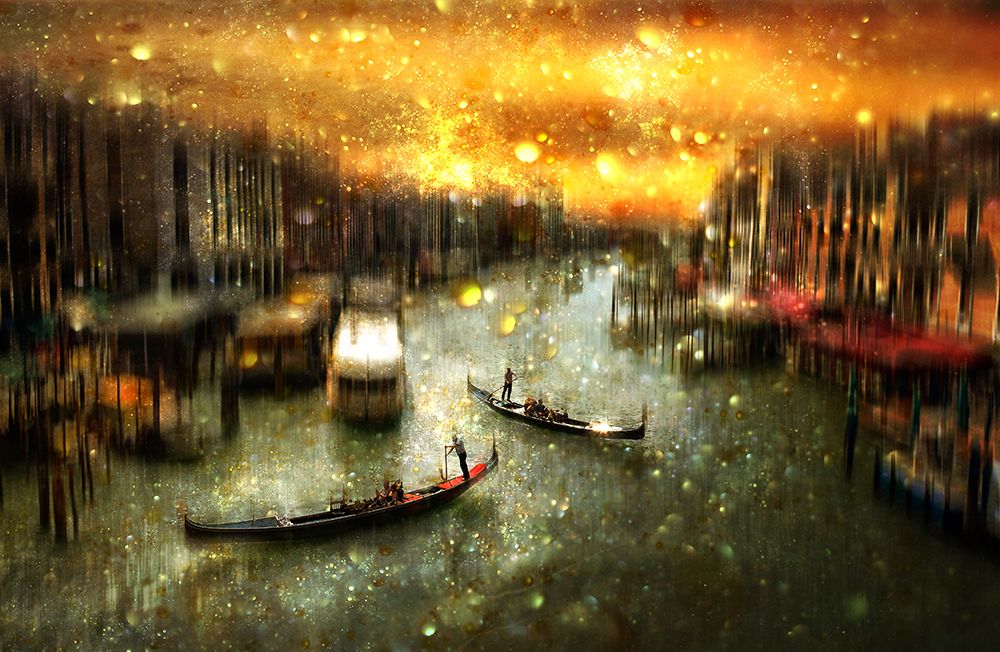 The Golden Age Of Venezia art print by Krisztina Lacz for $57.95 CAD