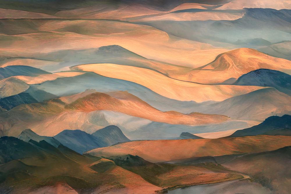 Sunset Along The Ridge art print by Robin Wechsler for $57.95 CAD