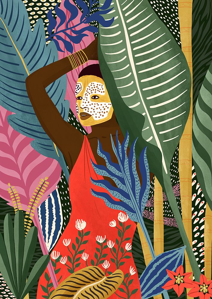 Mask art print by Maja Tomljanovic for $57.95 CAD