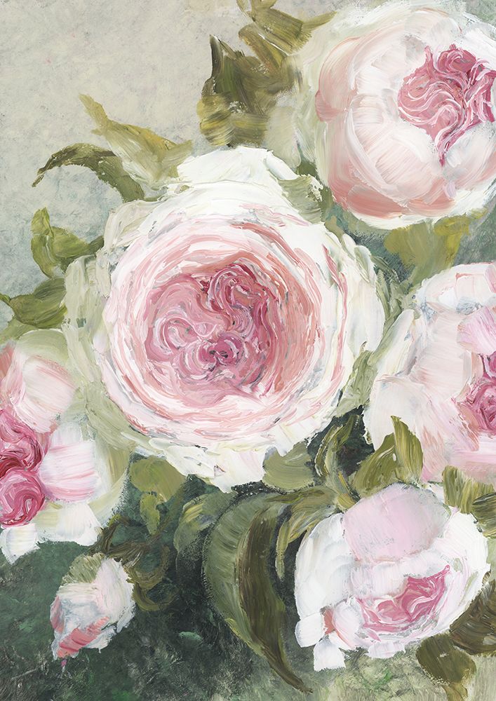 Freyia painterly florals art print by Rosana Laiz Blursbyai for $57.95 CAD