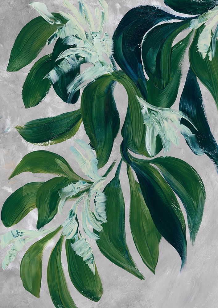 Yoon leaves art print by Rosana Laiz Blursbyai for $57.95 CAD