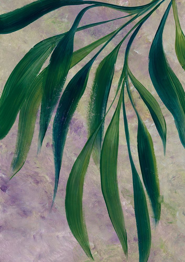 Whani leaves art print by Rosana Laiz Blursbyai for $57.95 CAD
