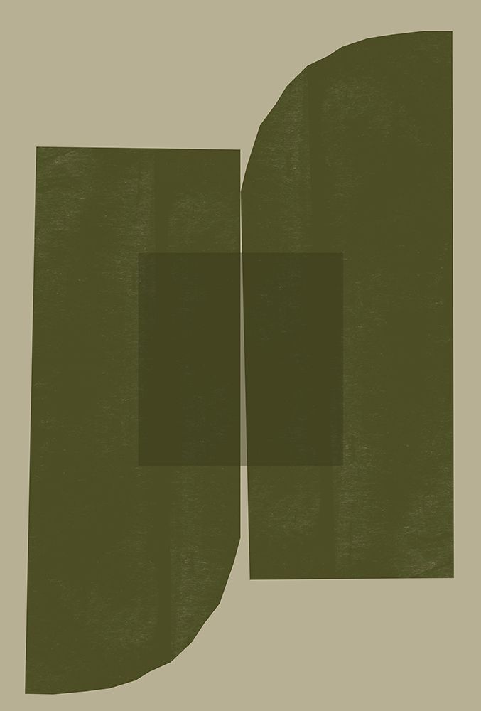 Green Composition _2 art print by The Miuus Studio for $57.95 CAD