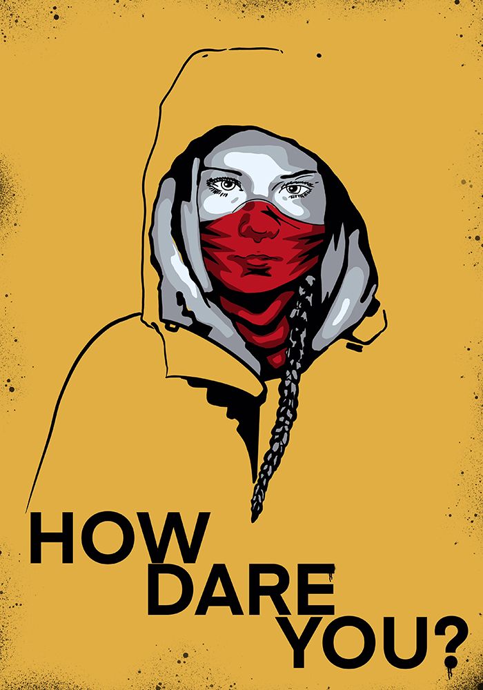 How Dare You? art print by Tomas Harstedt for $57.95 CAD