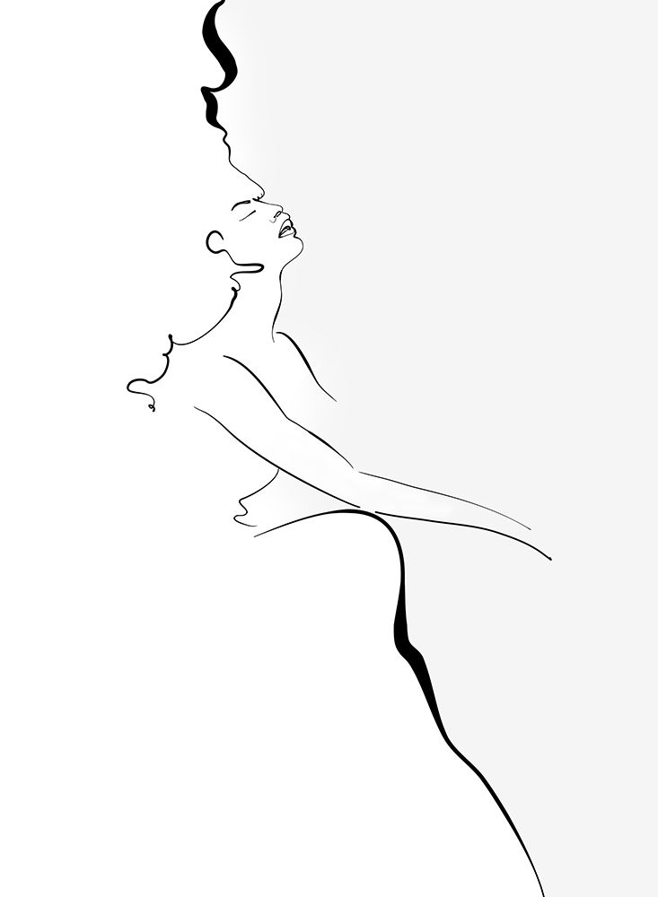 Silhouette art print by Rosana Laiz Blursbyai for $57.95 CAD
