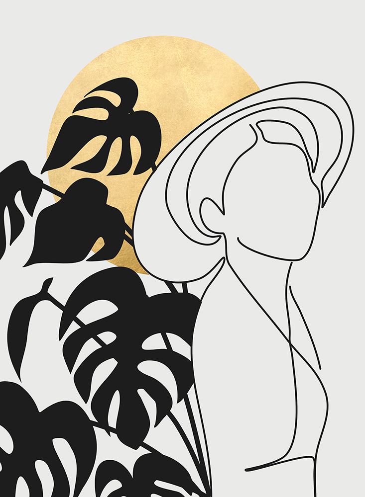 Lanie in the sun art print by Rosana Laiz Blursbyai for $57.95 CAD