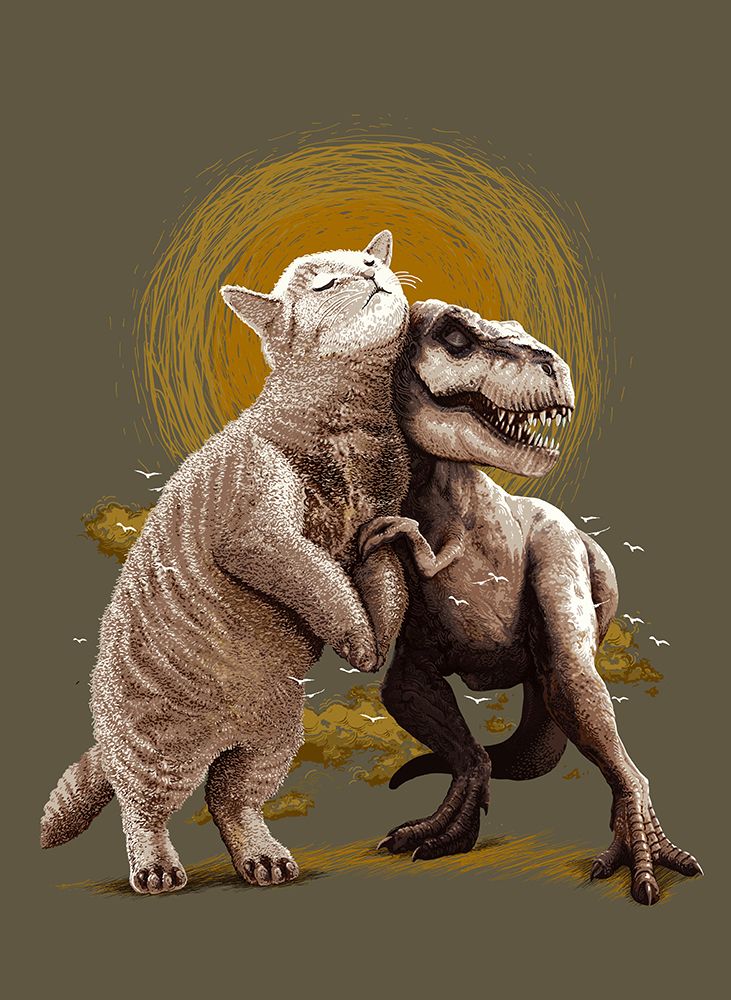 TOM AND SCARY art print by Adam Lawless for $57.95 CAD