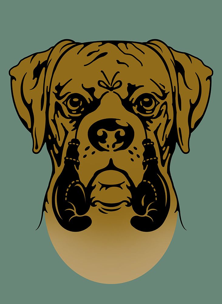 BOXER art print by Adam Lawless for $57.95 CAD