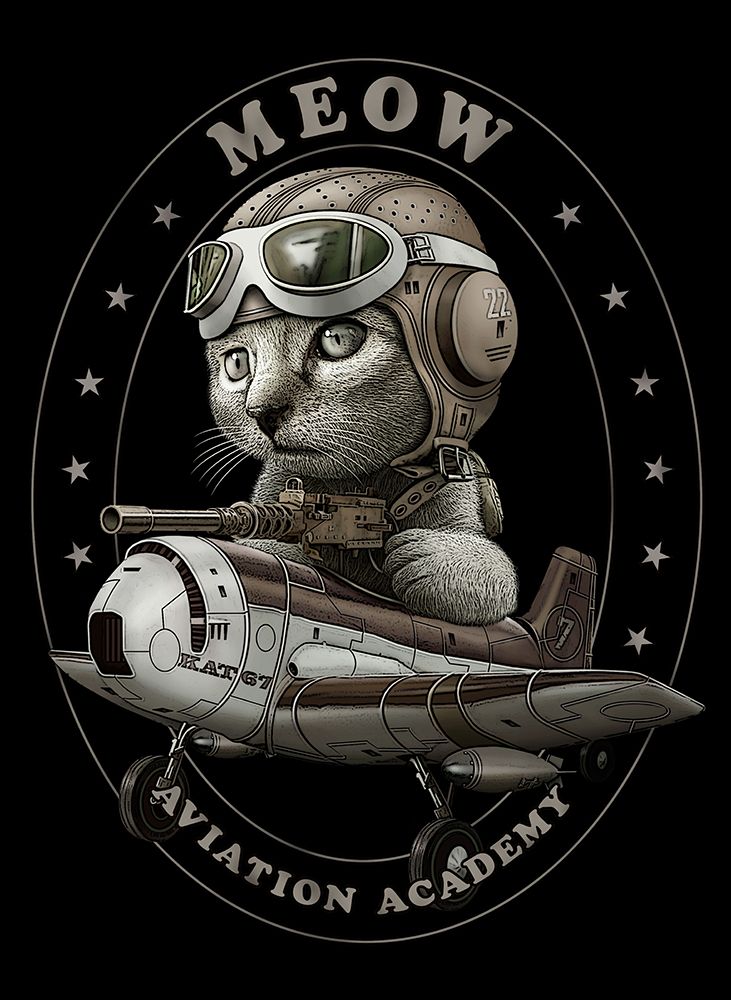 Meow Academy art print by Adam Lawless for $57.95 CAD