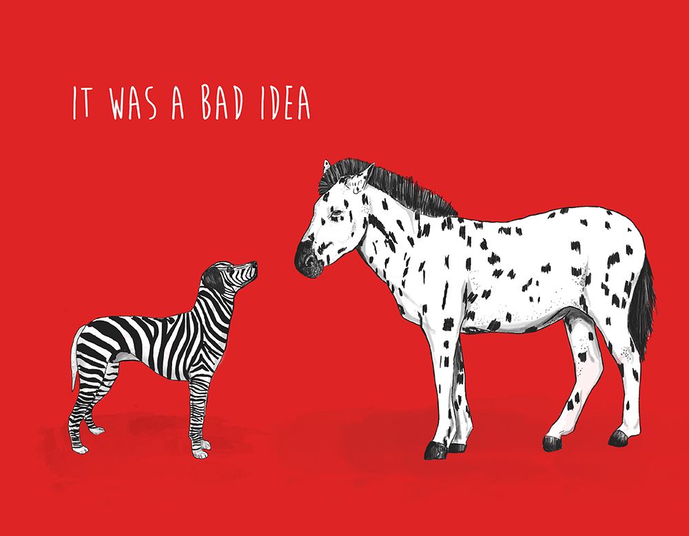 Bad Idea art print by Balazs Solti for $57.95 CAD
