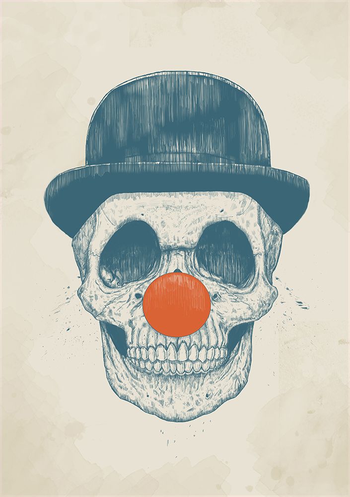Dead Clown art print by Balazs Solti for $57.95 CAD