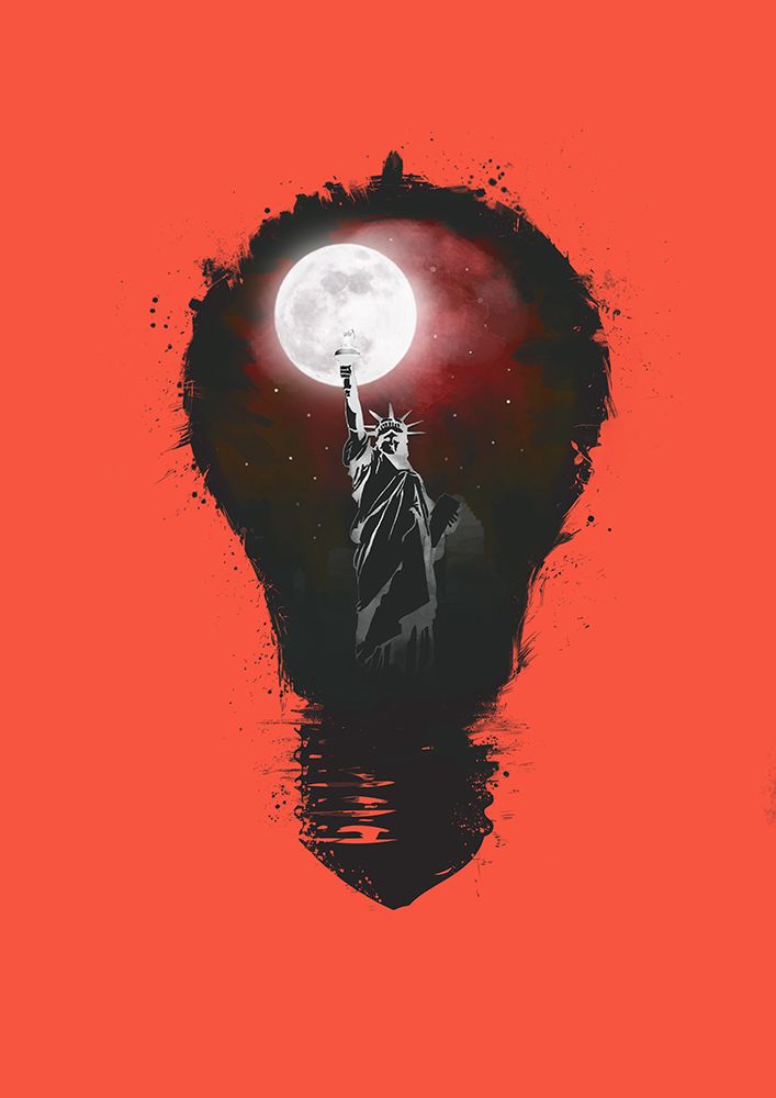 New York City Lights art print by Balazs Solti for $57.95 CAD