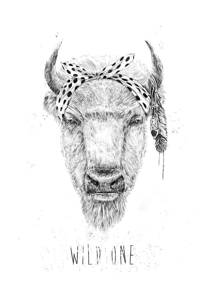 Wild one art print by Balazs Solti for $57.95 CAD