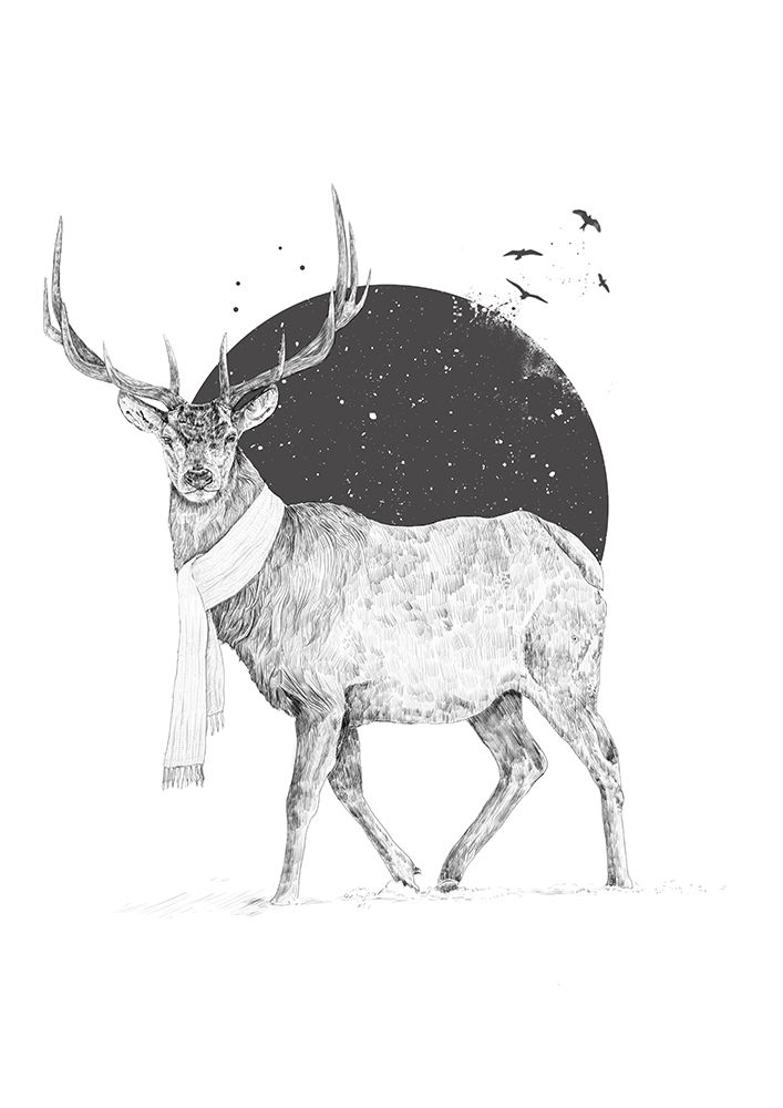 Winter is all around art print by Balazs Solti for $57.95 CAD