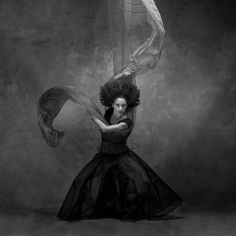 Brenda With Overhead Light art print by Joan Gil Raga for $57.95 CAD