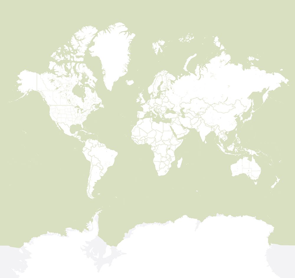 Xolani world map art print by Rosana Laiz Blursbyai for $57.95 CAD