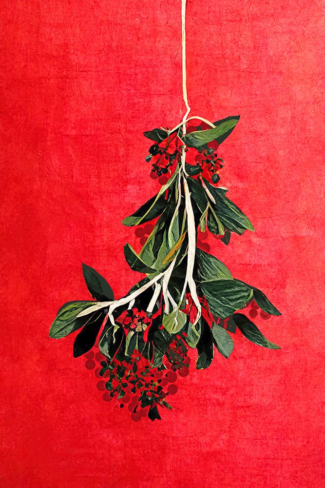 Painted Mistletoe art print by Treechild for $57.95 CAD