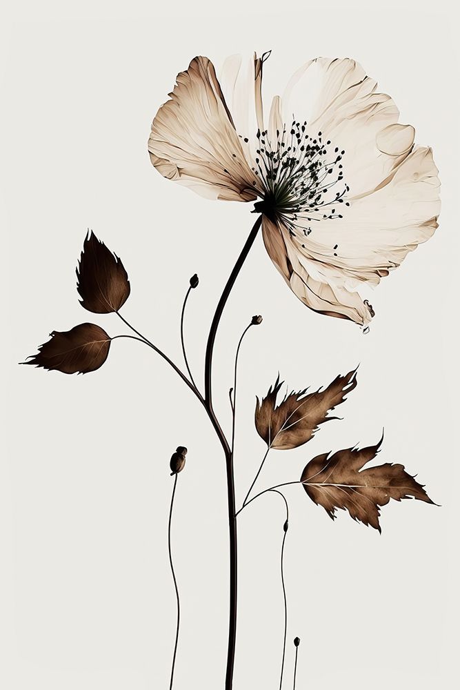 The Coffee Flower art print by Treechild for $57.95 CAD