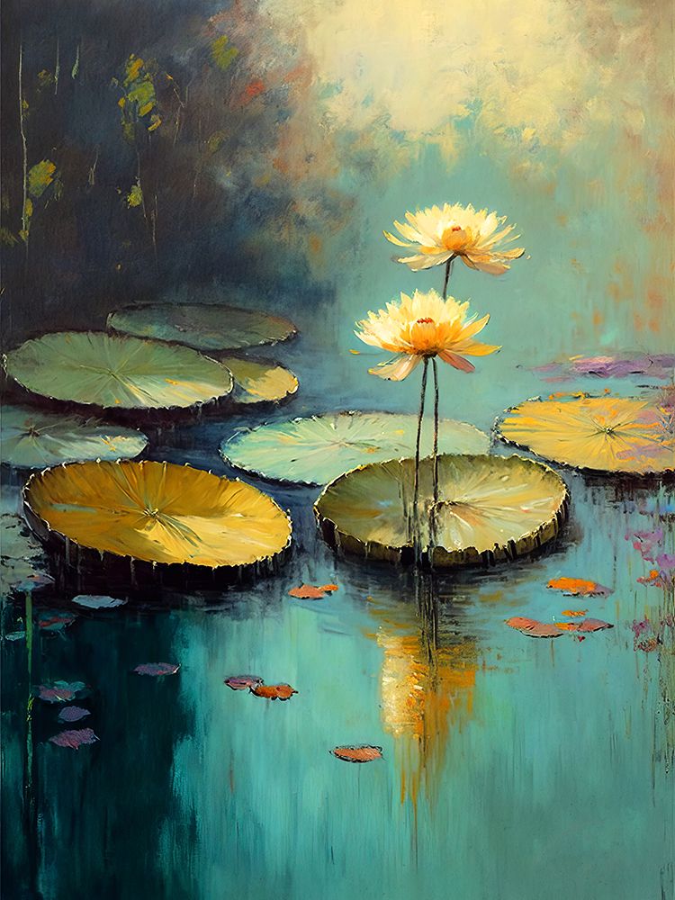 Water Lilies art print by Treechild for $57.95 CAD