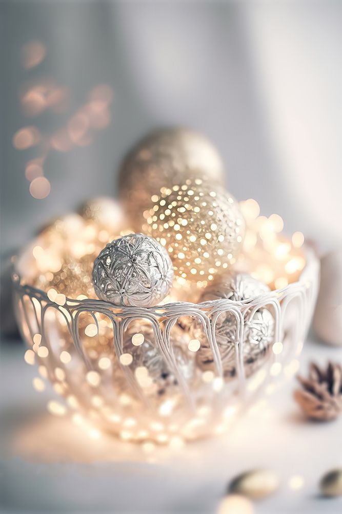 Silver Bowl Still Life art print by Treechild for $57.95 CAD