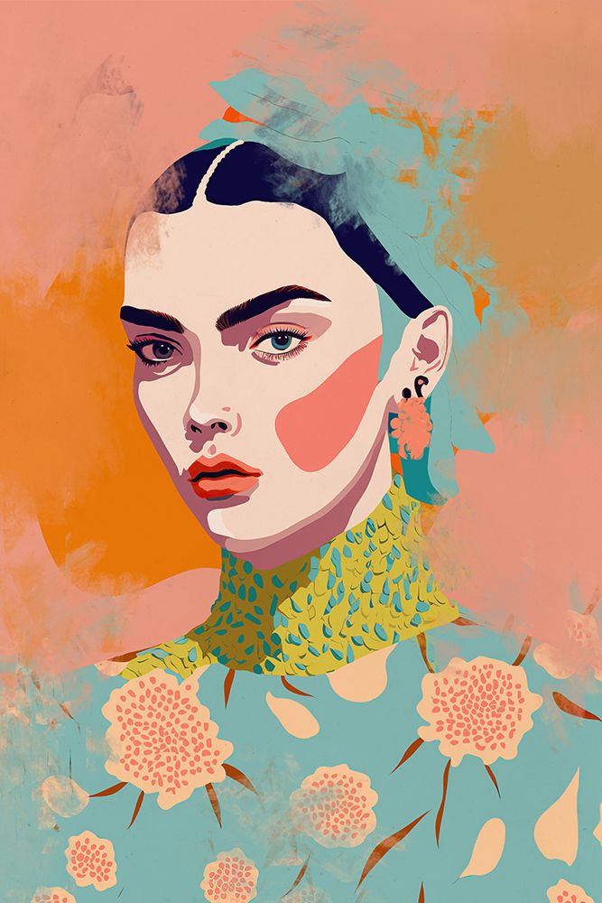 Fashion Moments art print by Treechild for $57.95 CAD