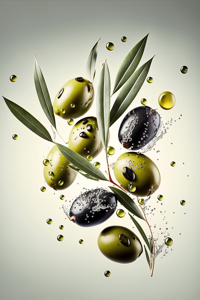 Fresh Olives art print by Treechild for $57.95 CAD