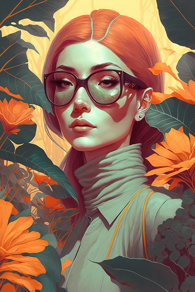 Beauty In The Jungle art print by Treechild for $57.95 CAD