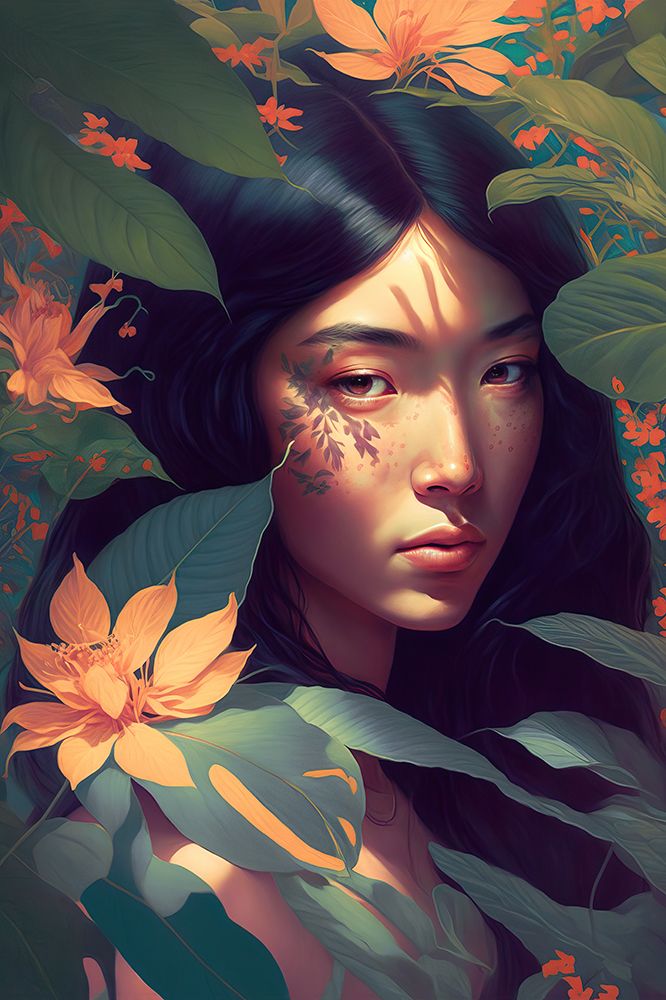 Natural  Beauty art print by Treechild for $57.95 CAD