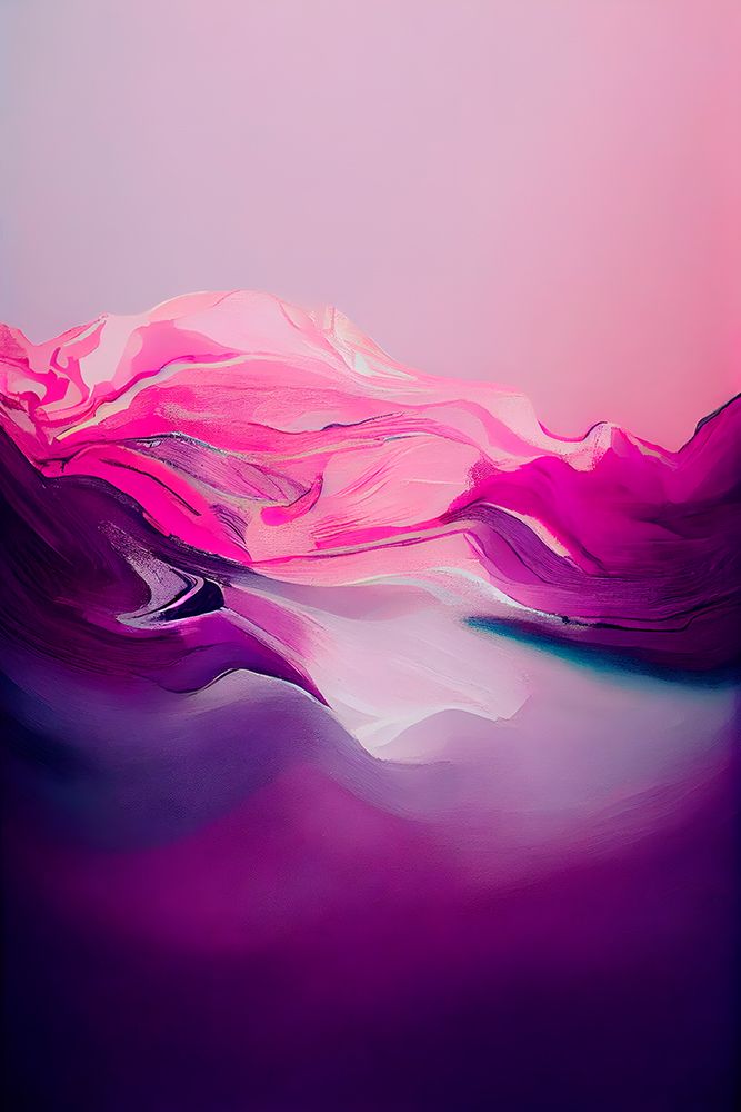 Purple Wave art print by Treechild for $57.95 CAD
