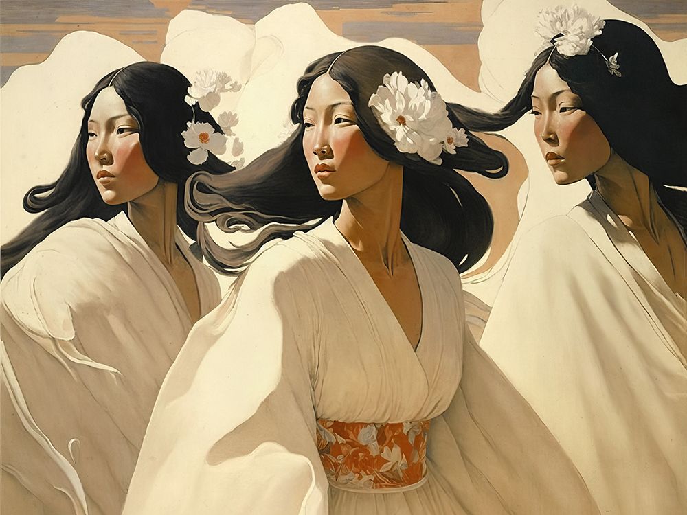 The Dance Of The Sisters art print by Treechild for $57.95 CAD