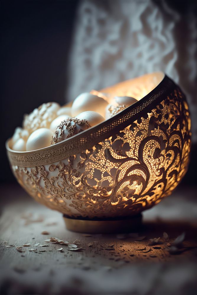 Glowing Bowl art print by Treechild for $57.95 CAD