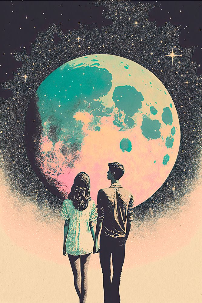 To The Moon And Back art print by Treechild for $57.95 CAD