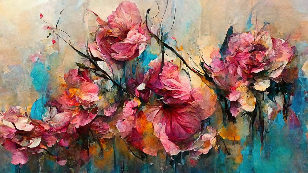 Wild Pink Roses art print by Treechild for $57.95 CAD