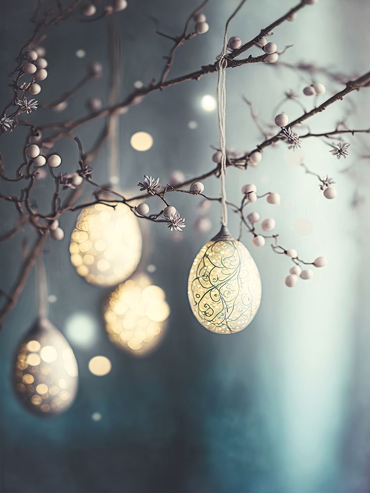 Beautiful Easter Eggs art print by Treechild for $57.95 CAD