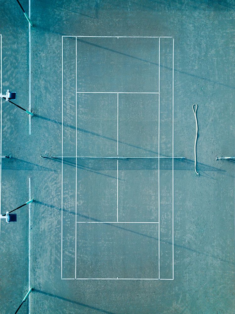 Tennis Court Green 2 art print by Raisa Zwart for $57.95 CAD