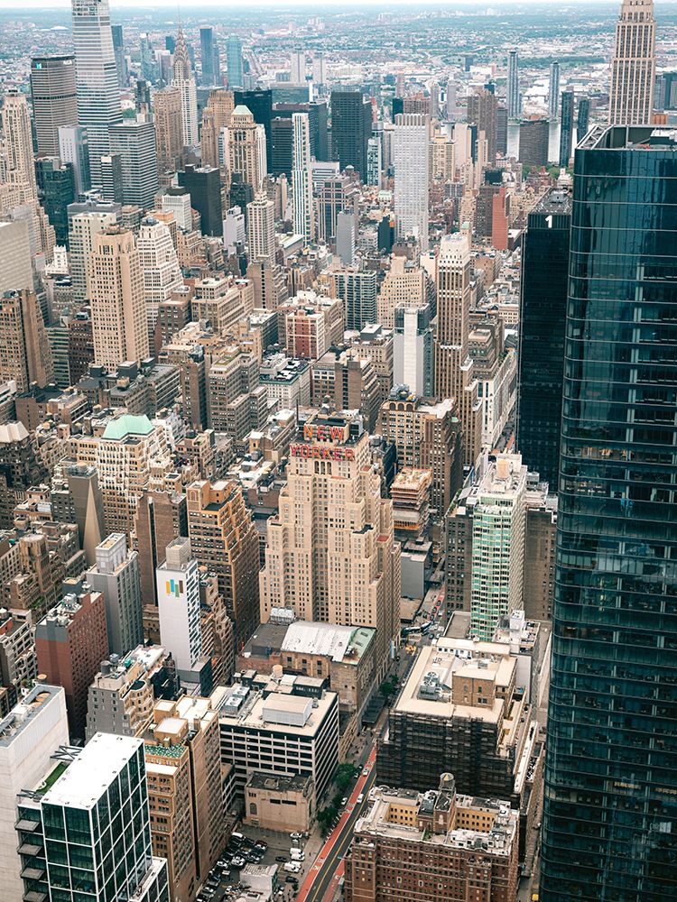 New York City From Above art print by Raisa Zwart for $57.95 CAD