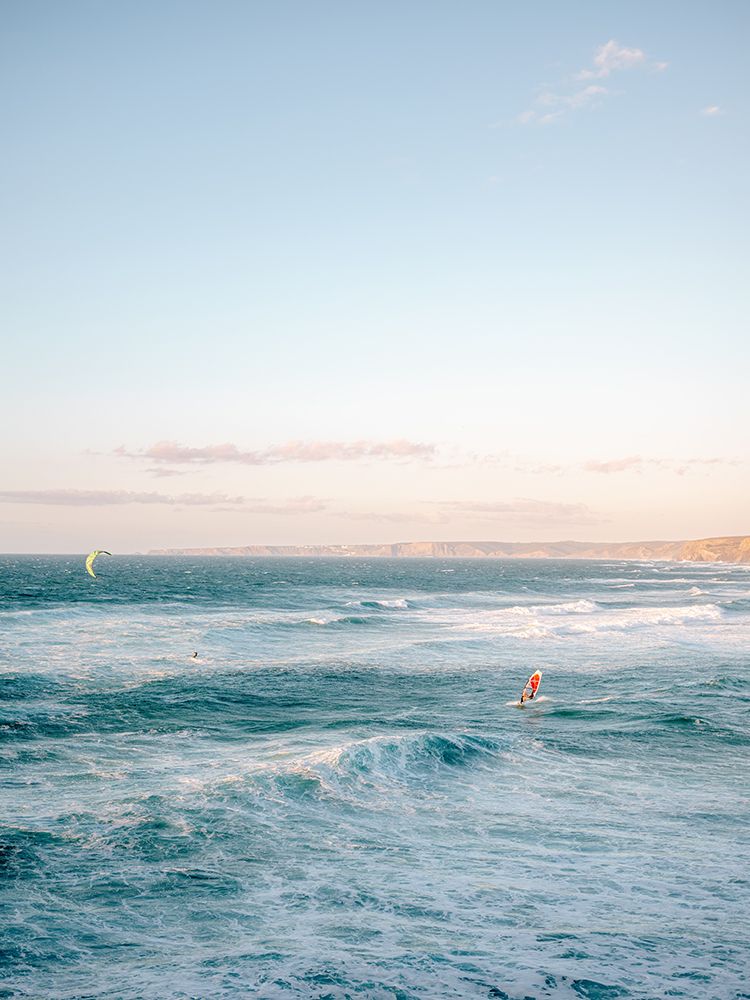 Wind Surfing Algarve art print by Raisa Zwart for $57.95 CAD