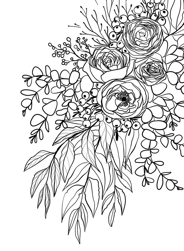Raes bouquet art print by Rosana Laiz Blursbyai for $57.95 CAD