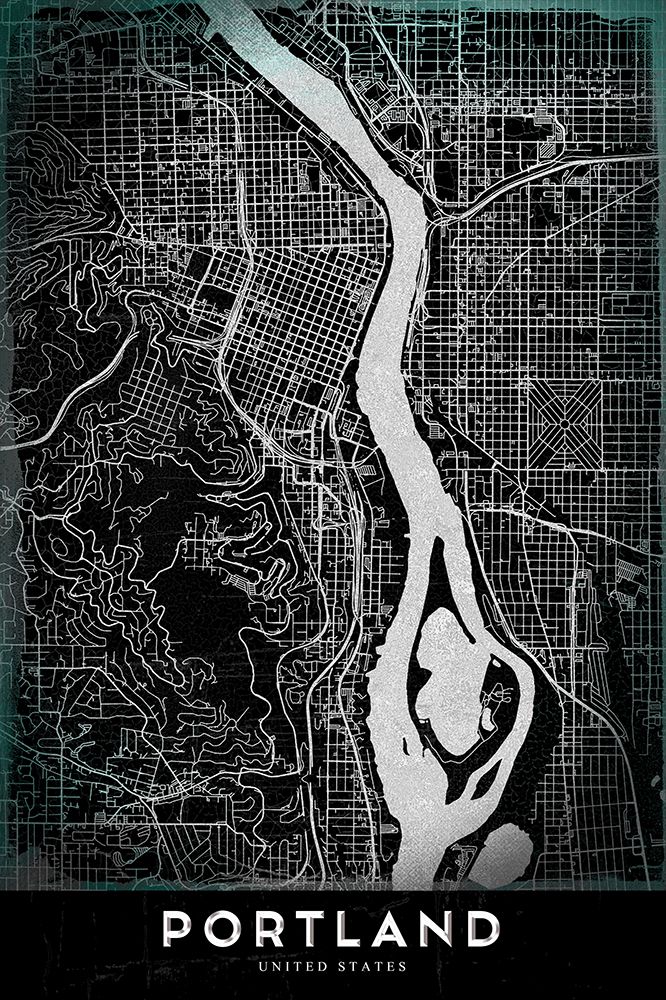 PORTLAND art print by Studiosix for $57.95 CAD
